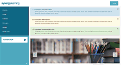 Desktop Screenshot of moodle.synergy-learning.com